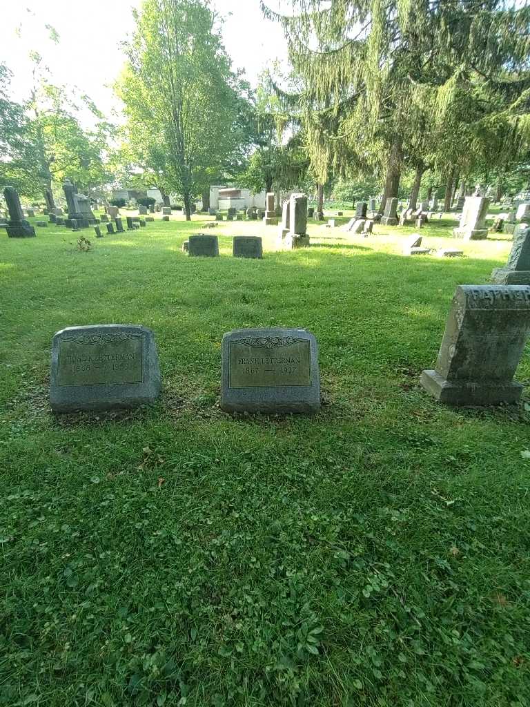 Frank Letterman's grave. Photo 1