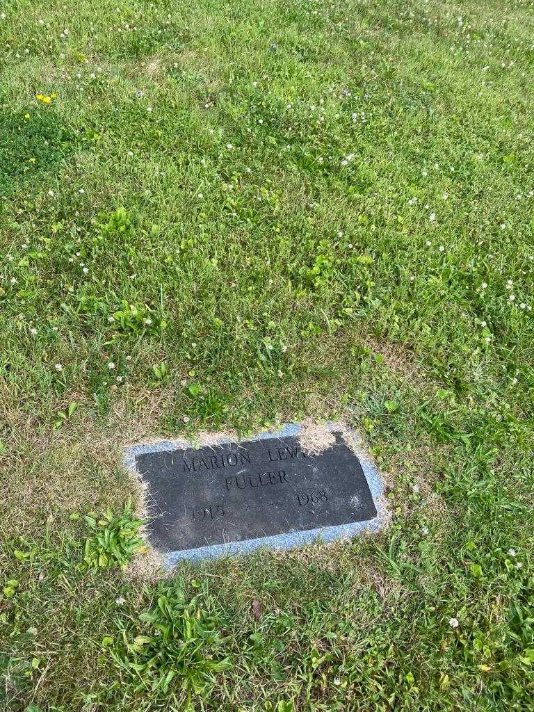 Marion Lewis Fuller's grave. Photo 2