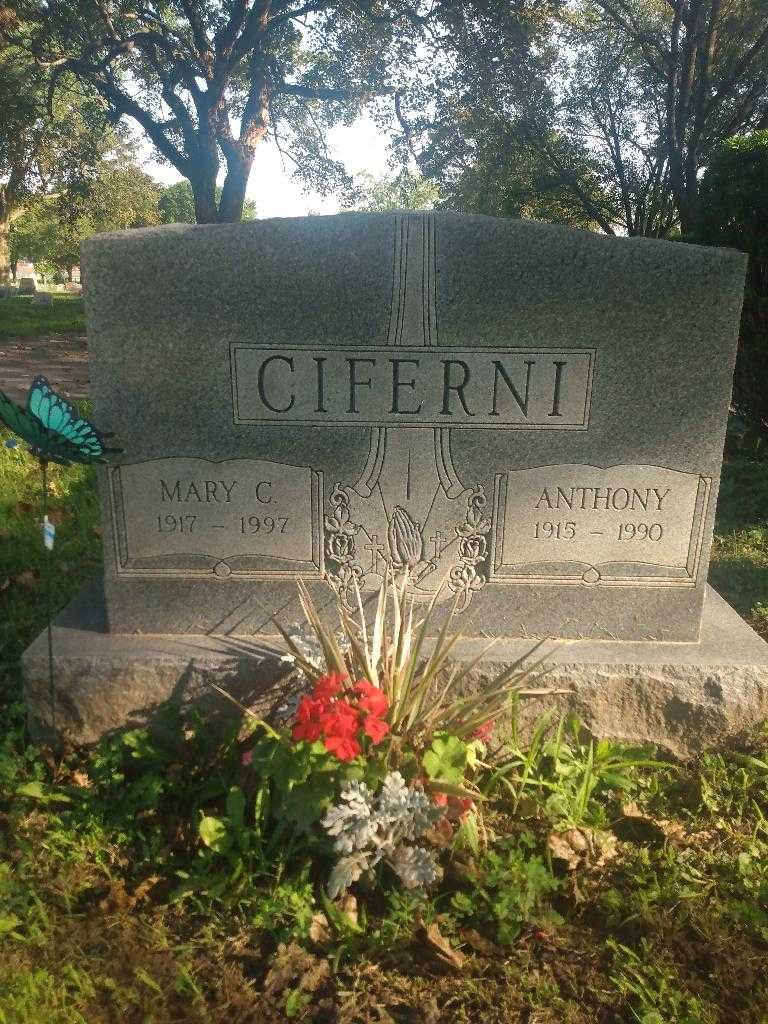 Mary C. Ciferni's grave. Photo 2