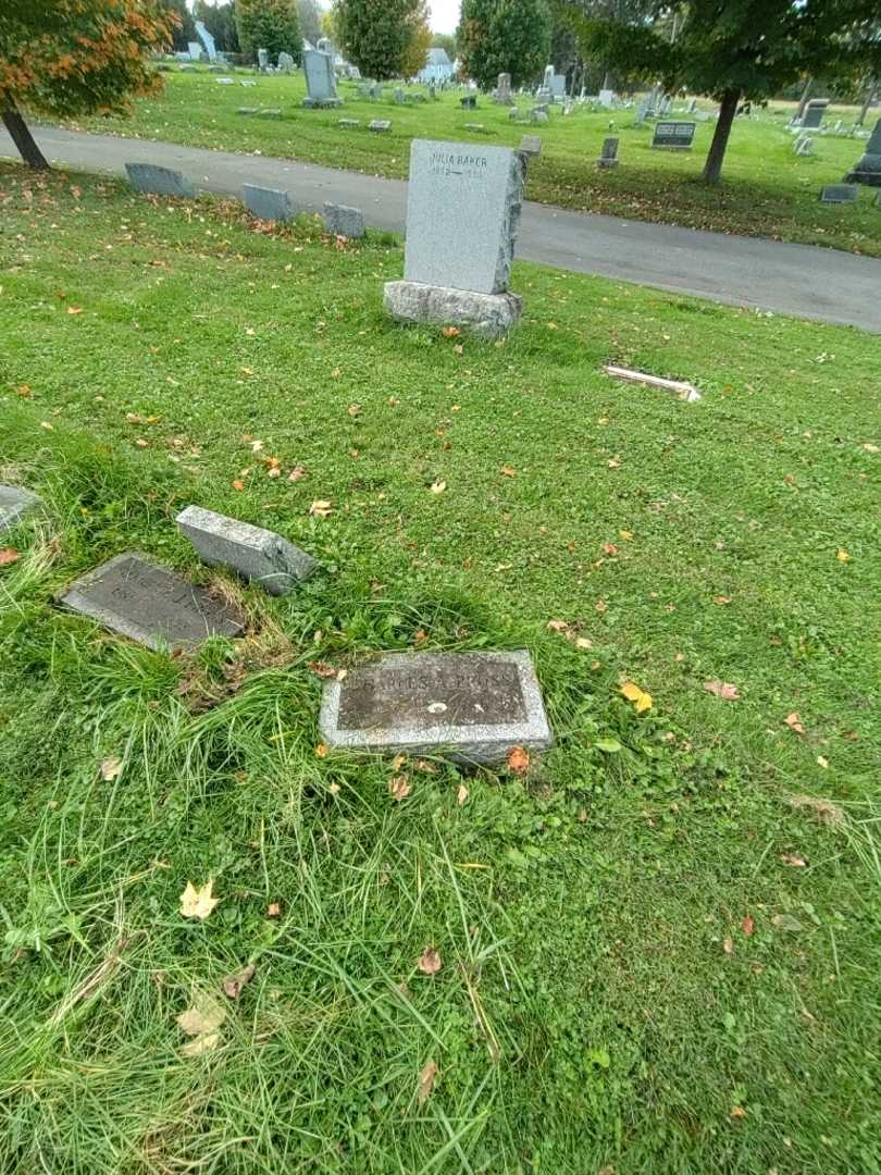 Charles A. Pross's grave. Photo 1