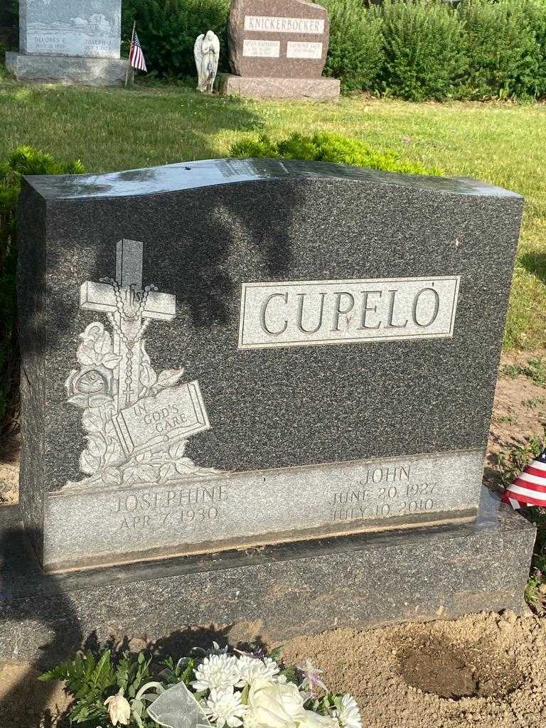 Josephine L. Cupelo's grave. Photo 4