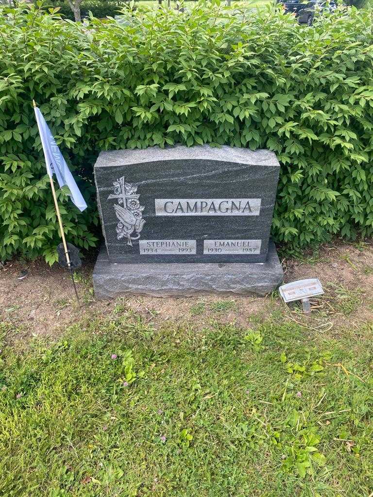 Emanuel Campagna's grave. Photo 2