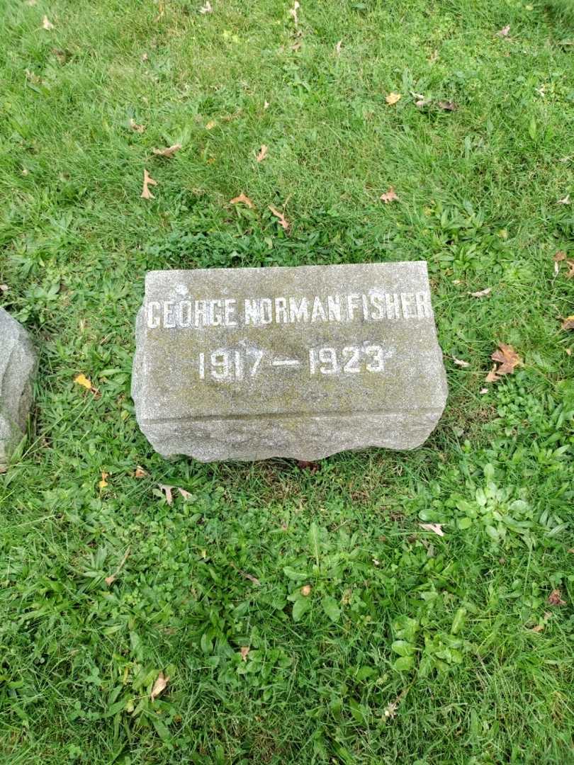 George Norman Fisher's grave. Photo 2