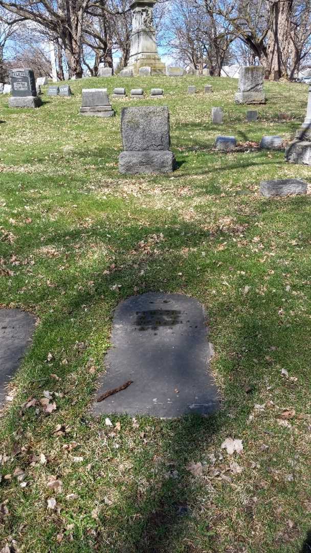 Appolonia Oswald's grave. Photo 3