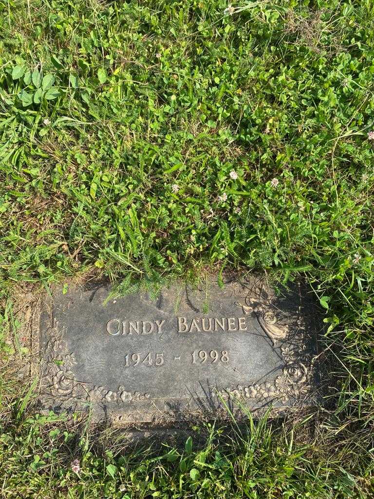 Cindy M. Baunee's grave. Photo 3