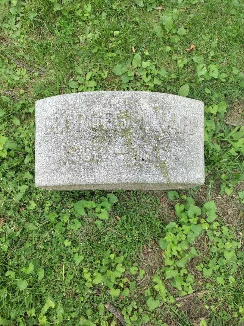 George J. Knapp's grave. Photo 3