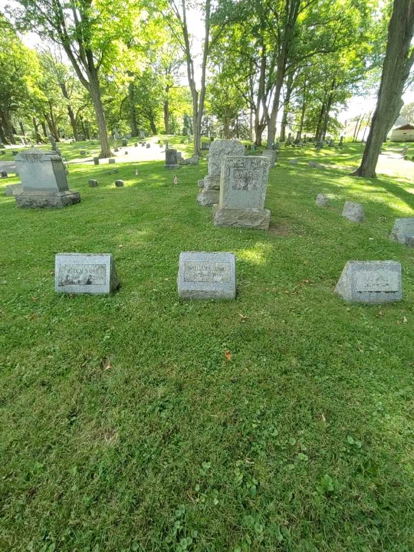 William G. Amos's grave. Photo 1