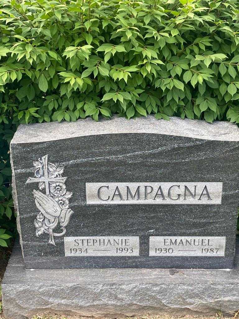 Emanuel Campagna's grave. Photo 3