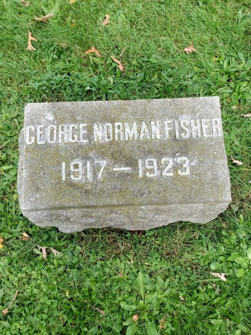 George Norman Fisher's grave. Photo 3