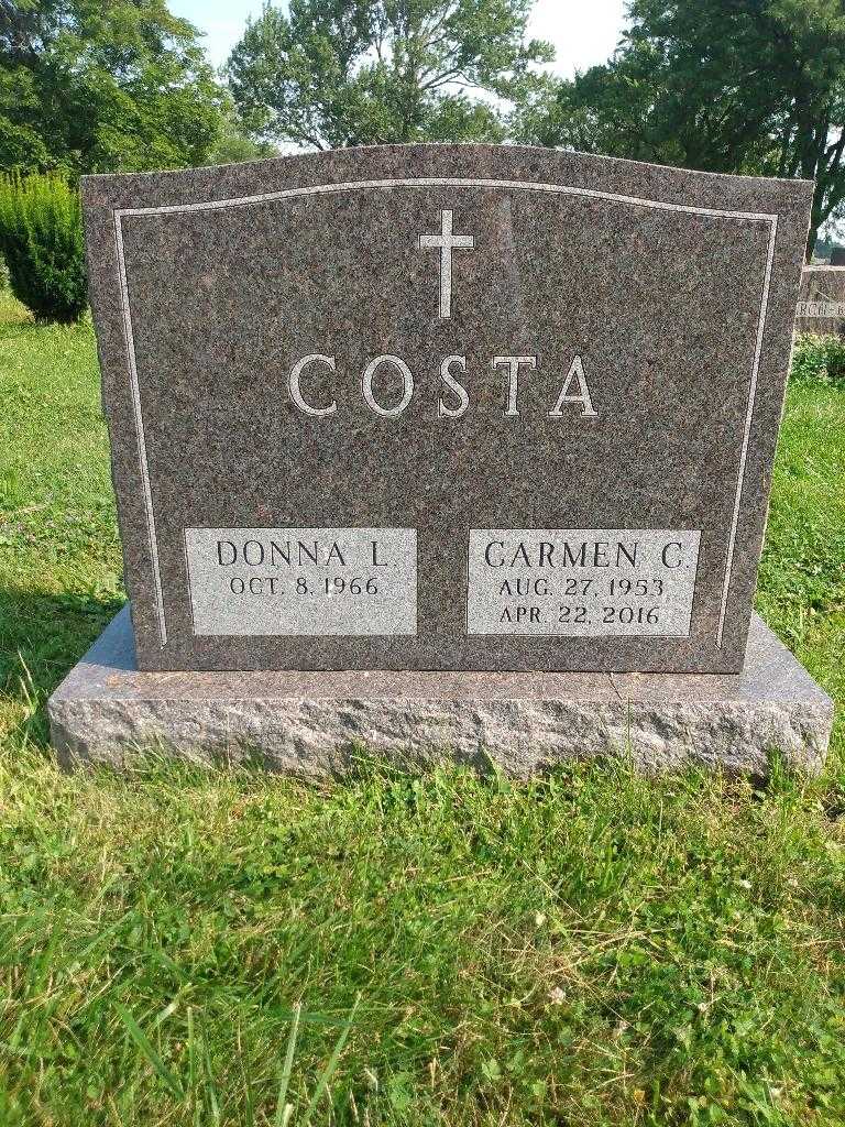Carmen C. Costa's grave. Photo 2