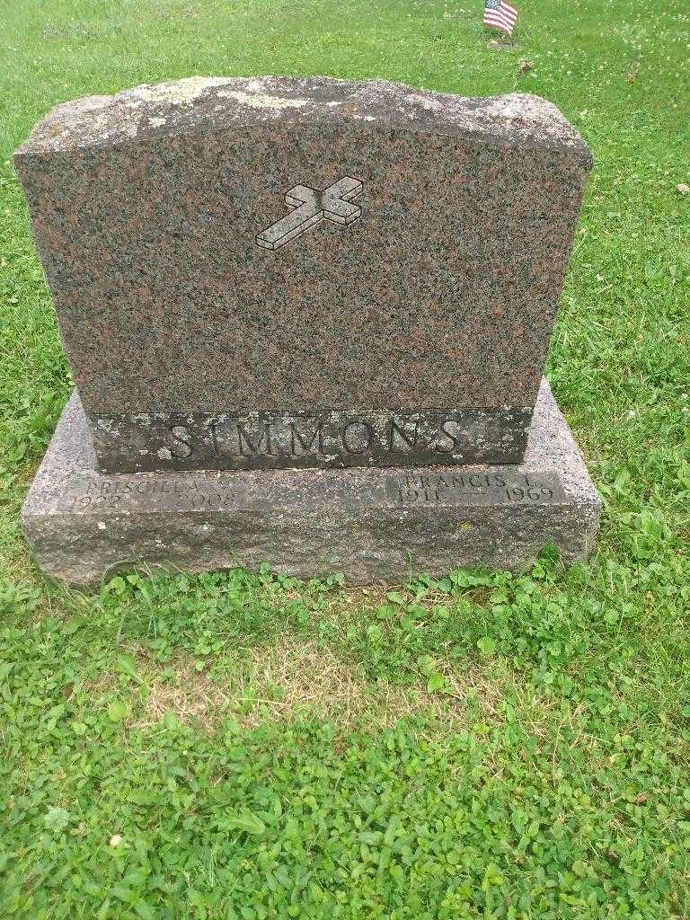 Francis L. Simmons's grave. Photo 2