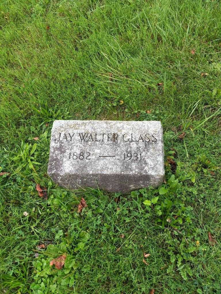 Jay Walter Glass's grave. Photo 1