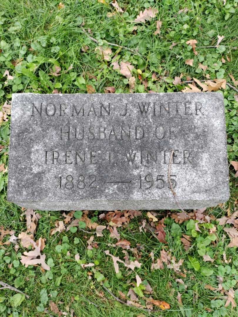 Norman J. Winter's grave. Photo 3