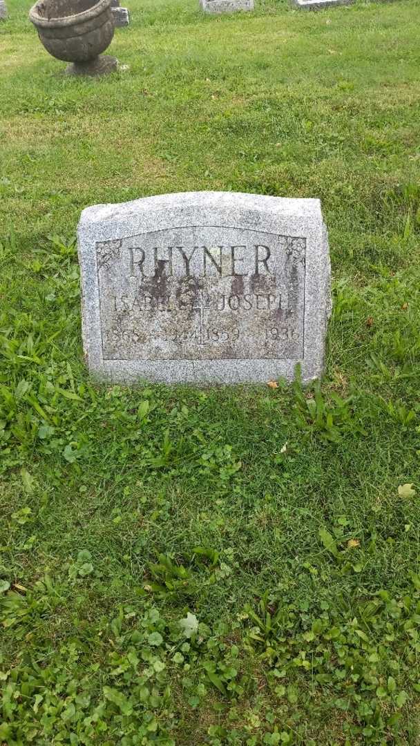 Isabell Baird Rhyner's grave. Photo 2