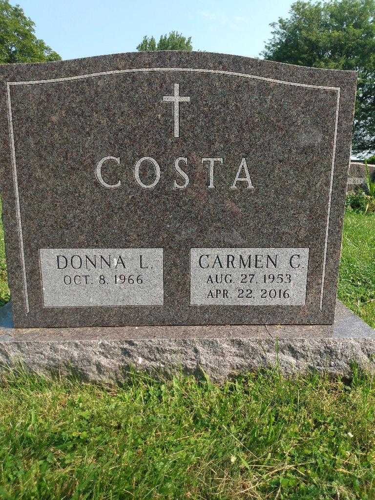 Carmen C. Costa's grave. Photo 3