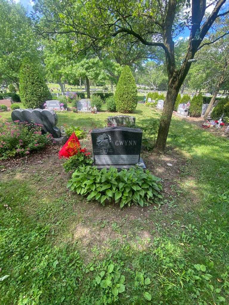 Mae E. Gwynn Gorman's grave. Photo 1