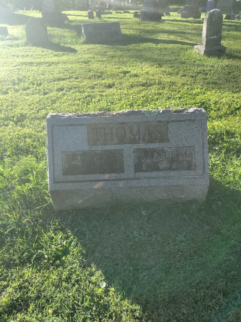 Florence S. Thomas's grave. Photo 2