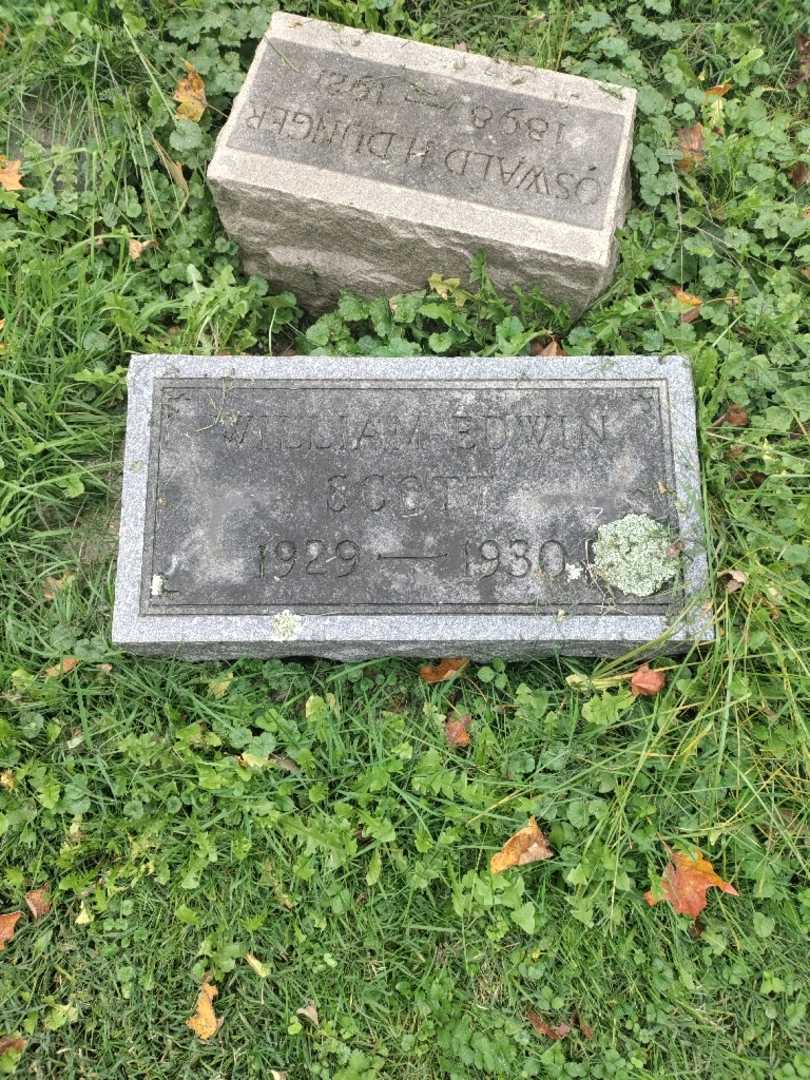 William Edwin Scott's grave. Photo 2