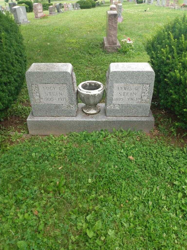 Lewis G. Stein's grave. Photo 1