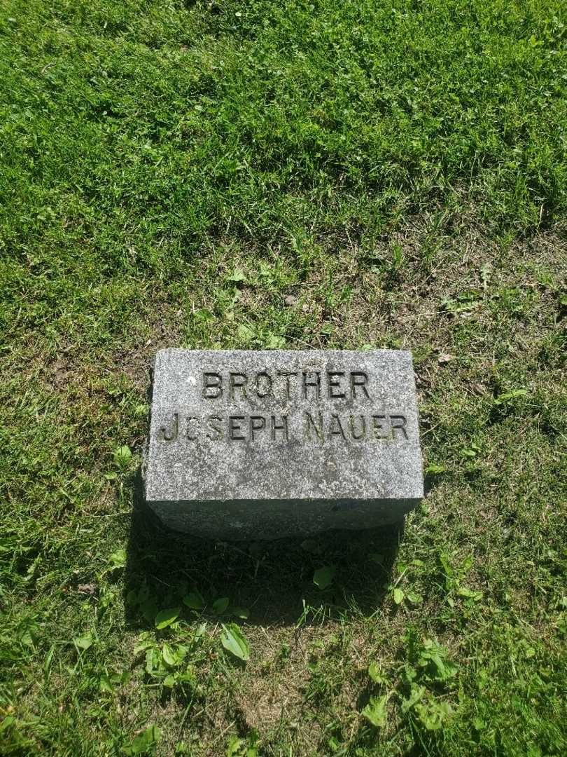 Joseph Nauer's grave. Photo 3