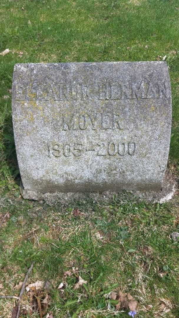 Eleanor Herman Moyer's grave. Photo 4