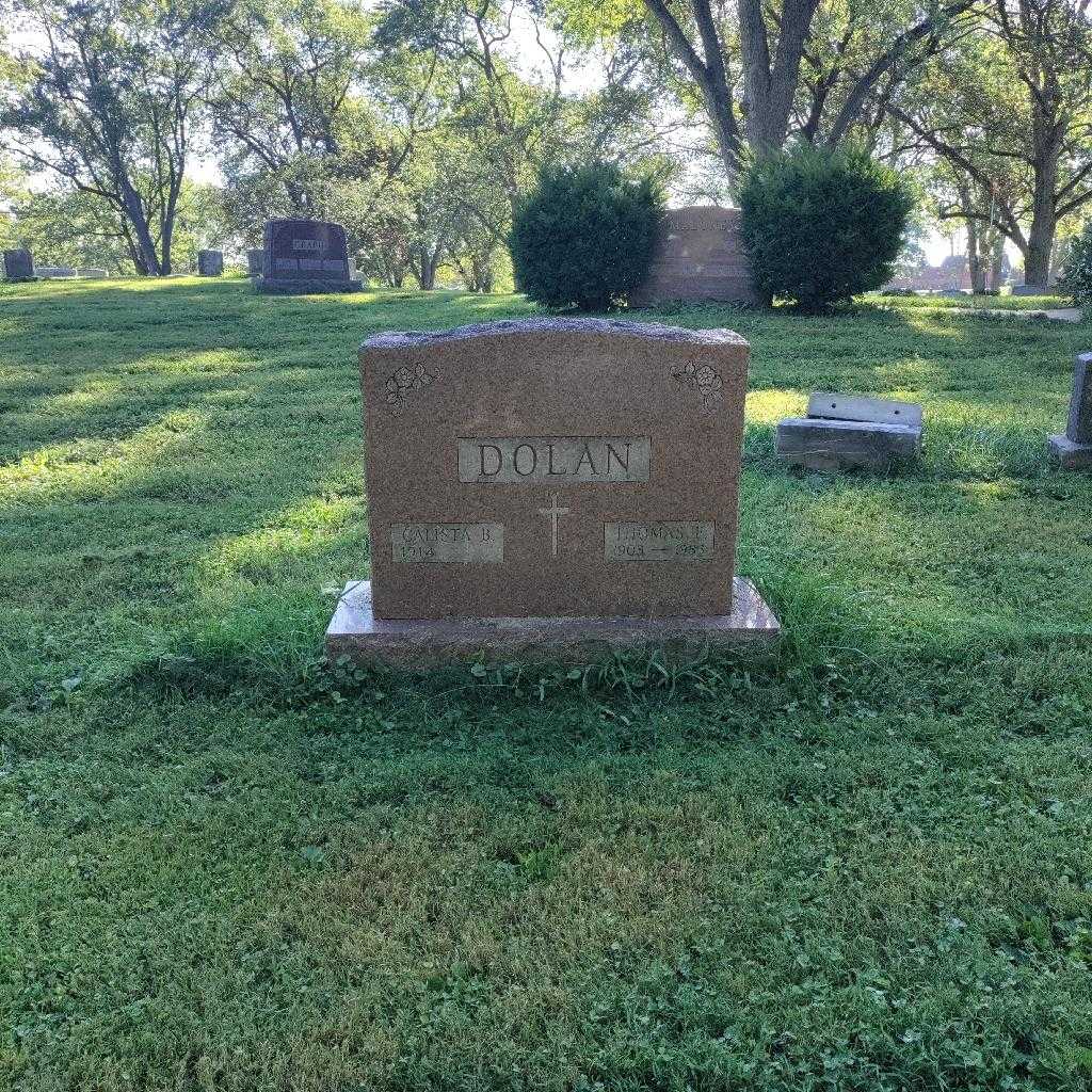 Thomas F. Dolan's grave. Photo 3