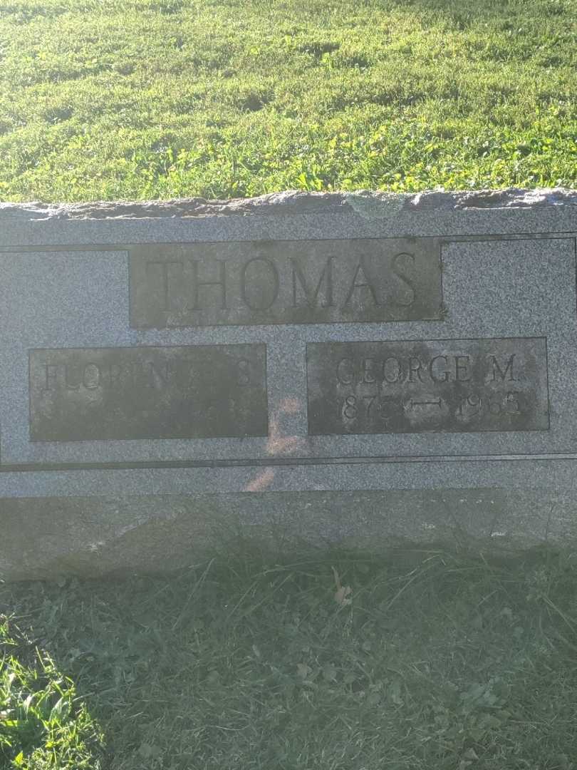 Florence S. Thomas's grave. Photo 3