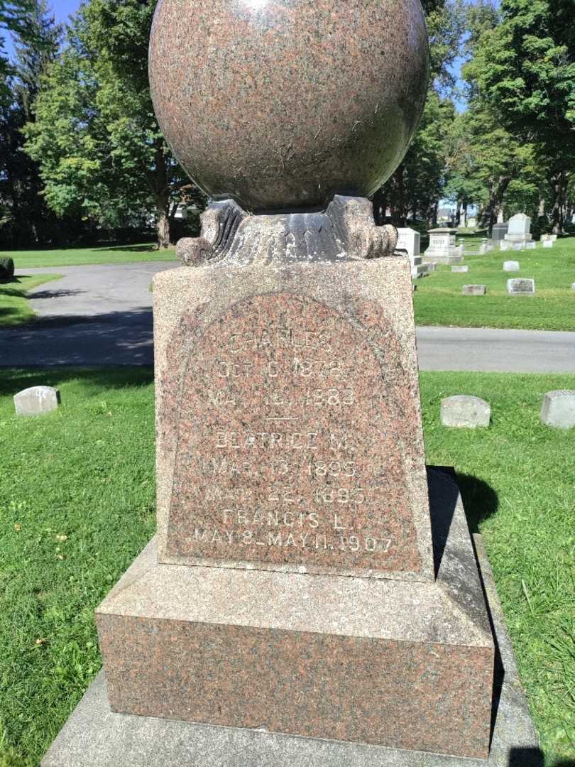 Charles Scholl's grave. Photo 3