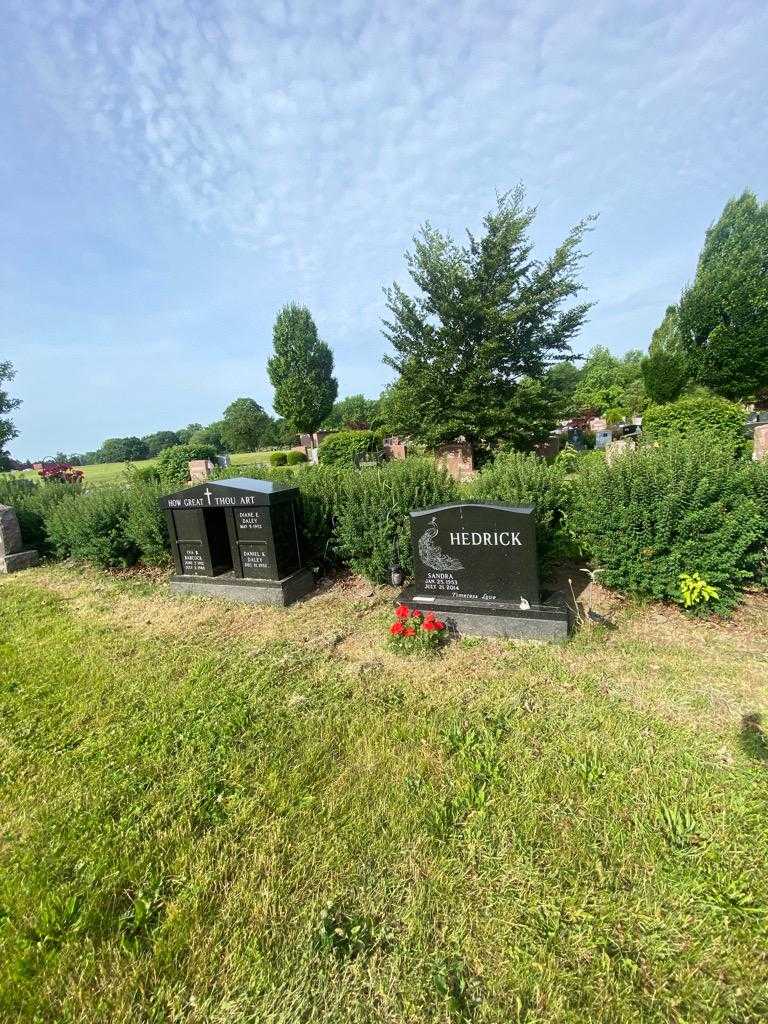 Sandra Hedrick's grave. Photo 1
