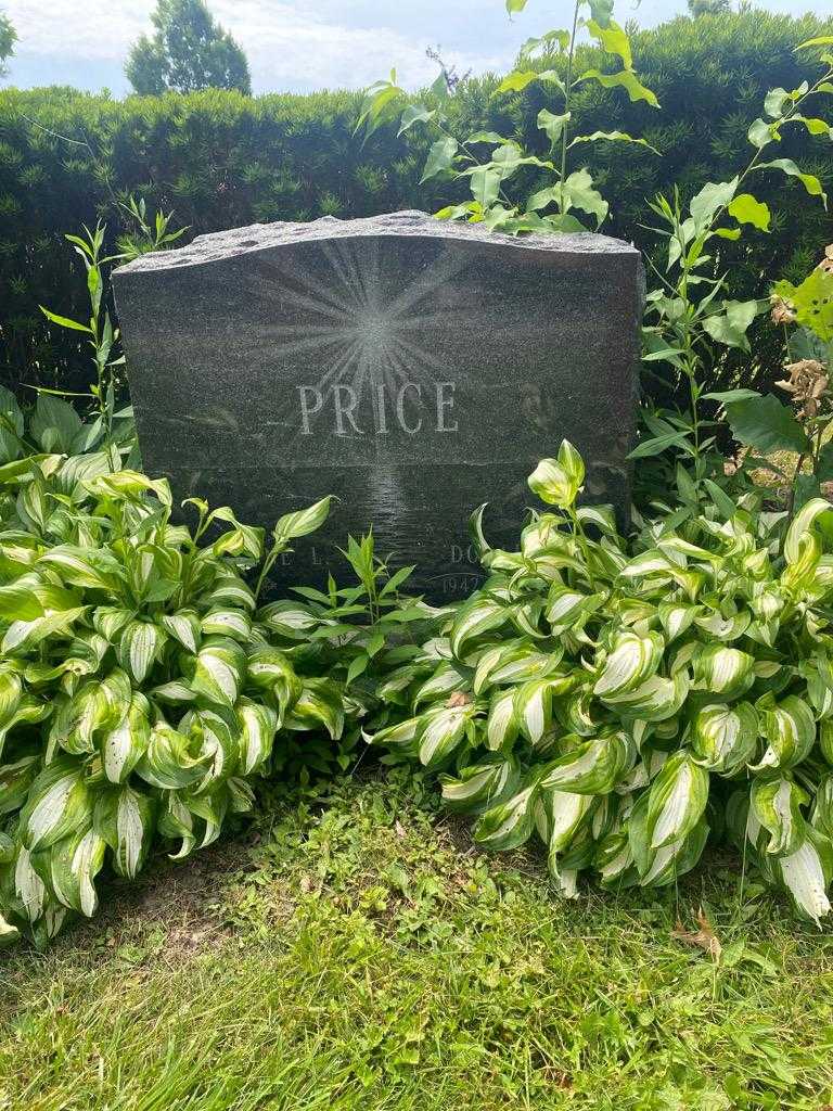 Donald R. Price's grave. Photo 2