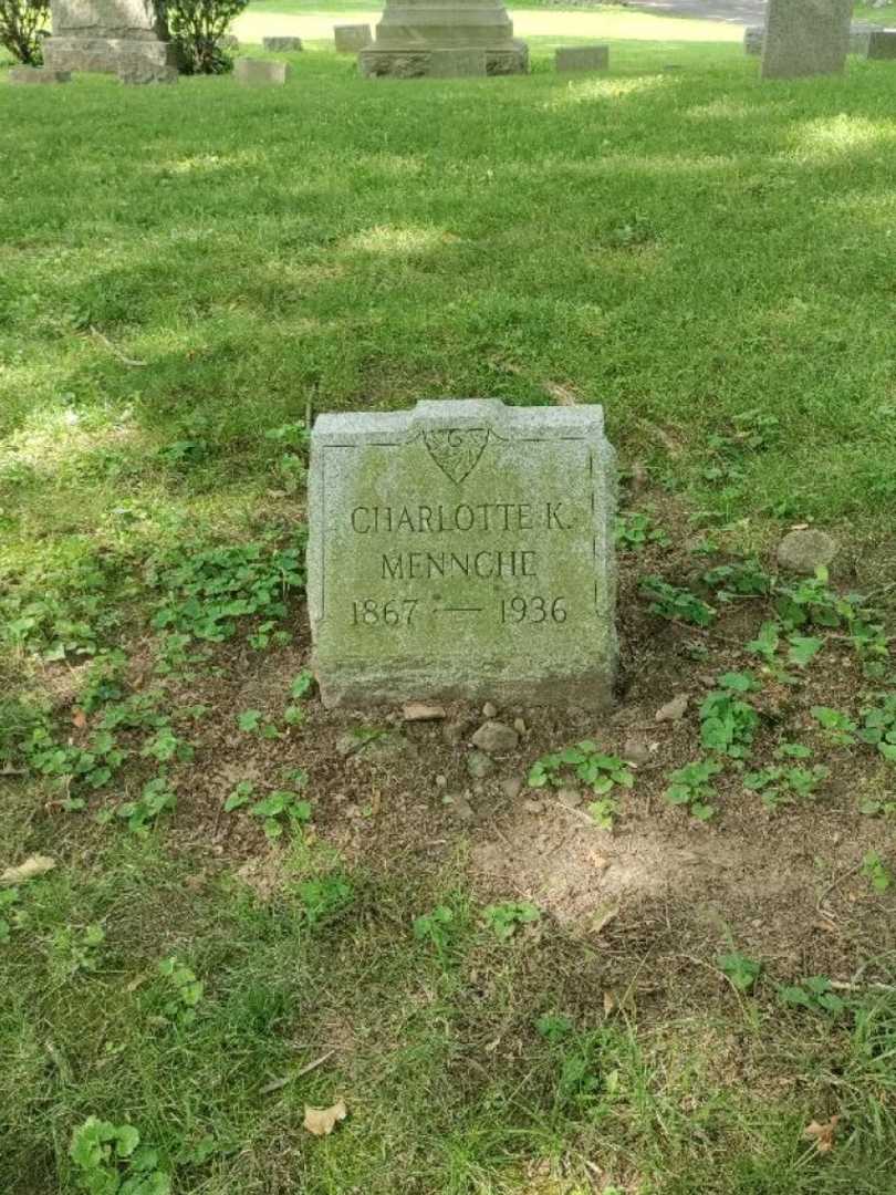 Clara F. Lehman's grave. Photo 1