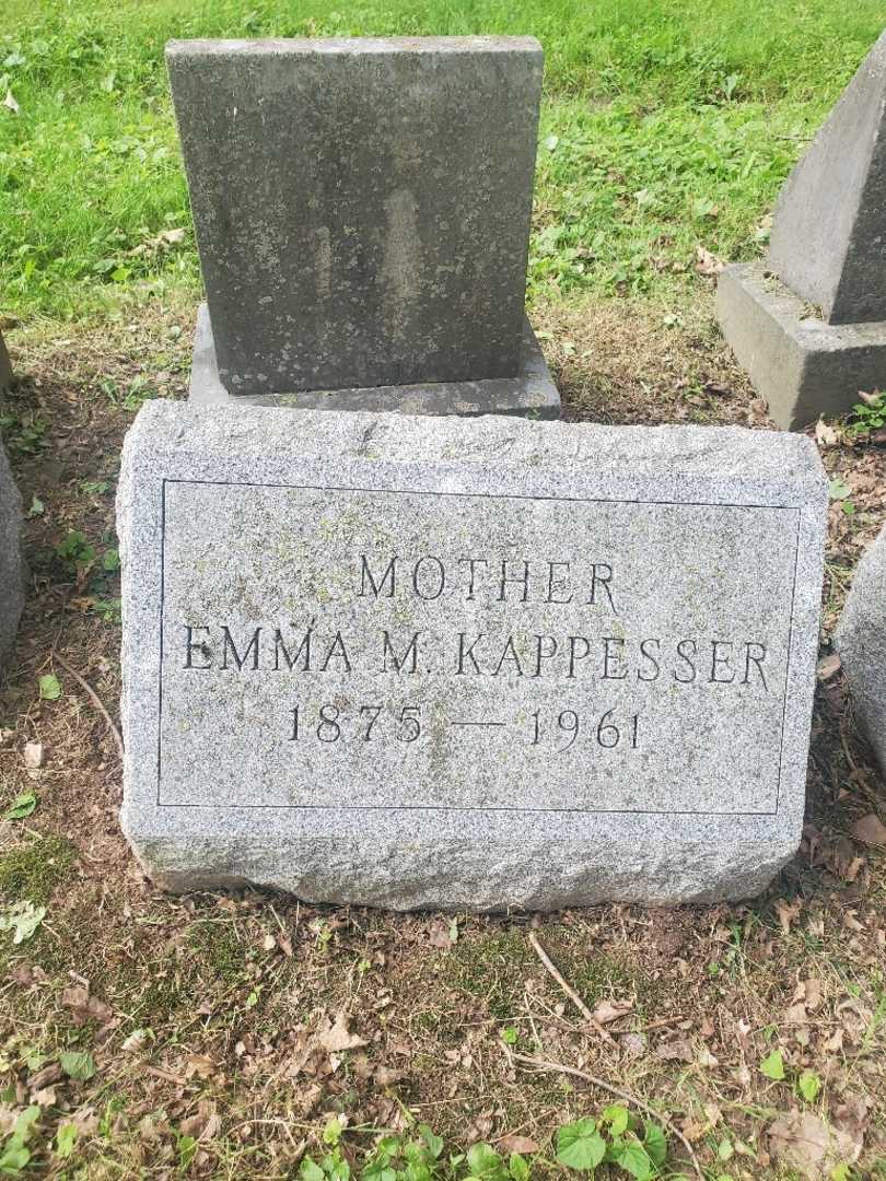 Emma Marie Kappesser's grave. Photo 3