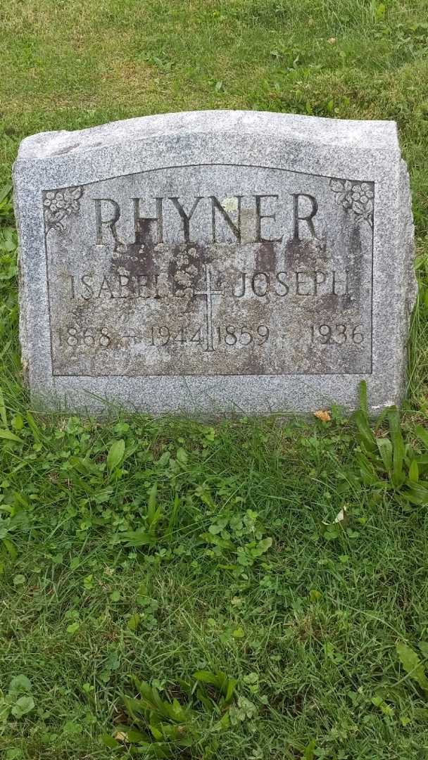 Joseph Rhyner's grave. Photo 3