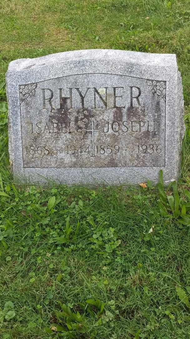 Isabell Baird Rhyner's grave. Photo 3