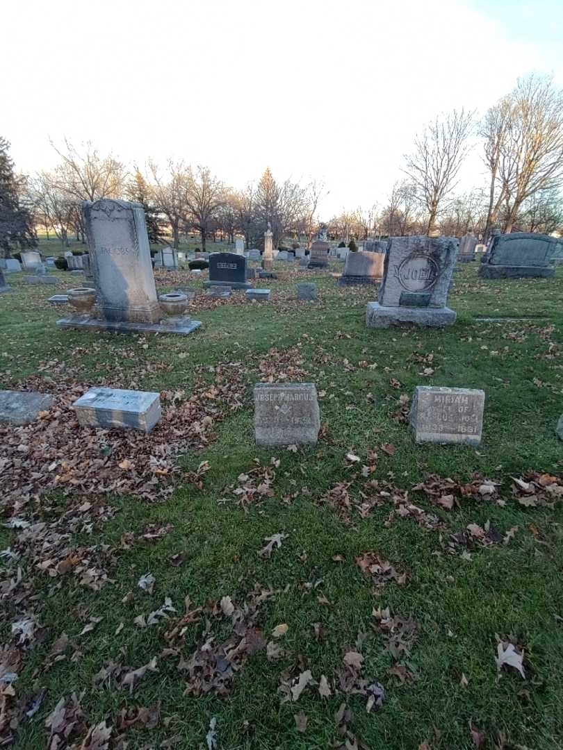 Joseph Marcus Joel's grave. Photo 1