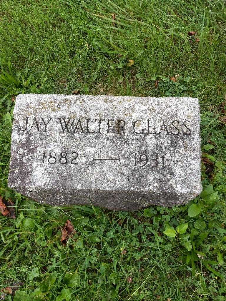 Jay Walter Glass's grave. Photo 2