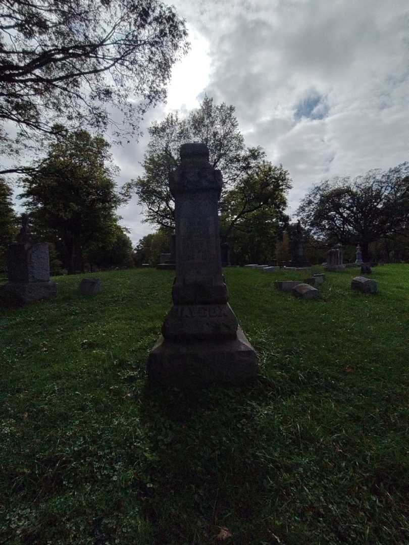 Mary C. Jaycox's grave. Photo 1