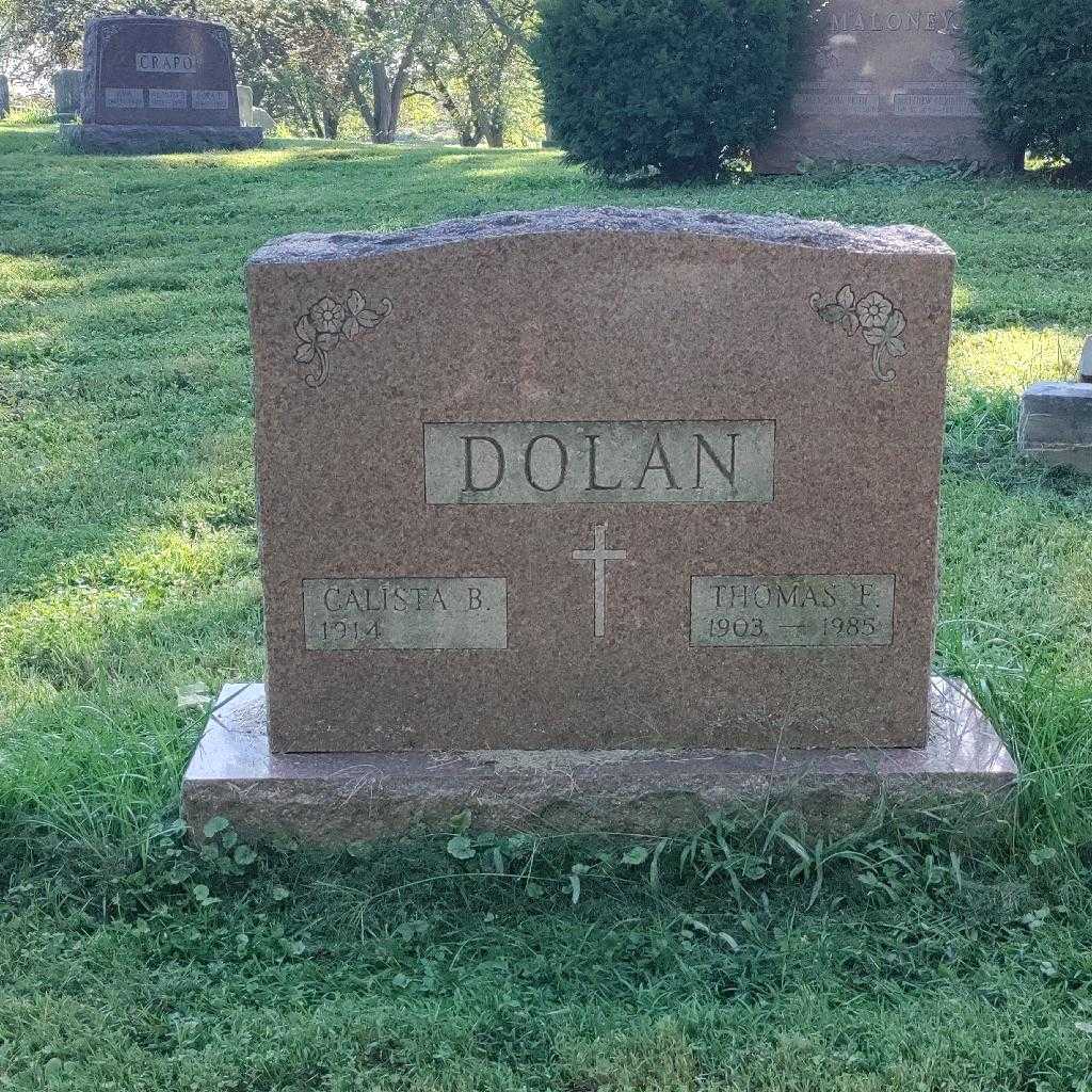 Thomas F. Dolan's grave. Photo 4