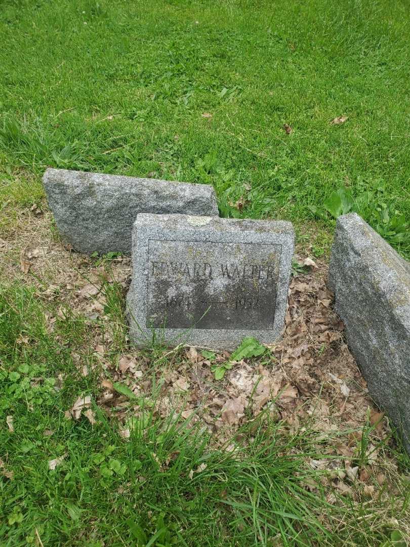 Edward Walter's grave. Photo 3