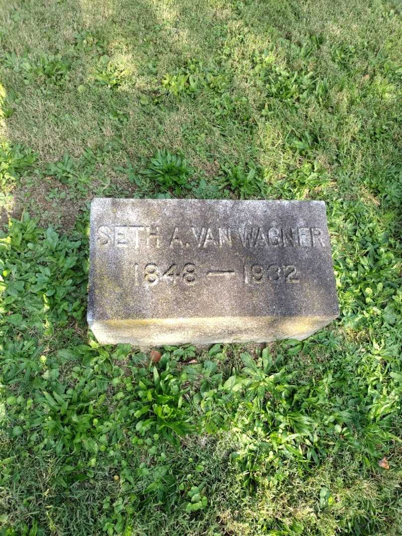 Seth Allen Van Wagner's grave. Photo 2
