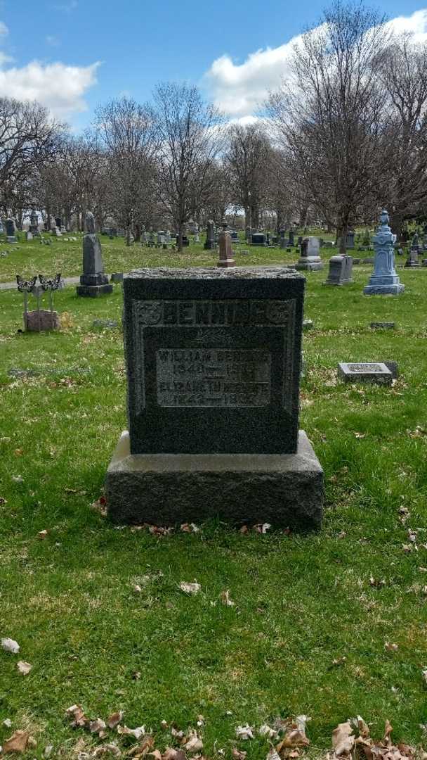 Elizabeth Benning's grave. Photo 2