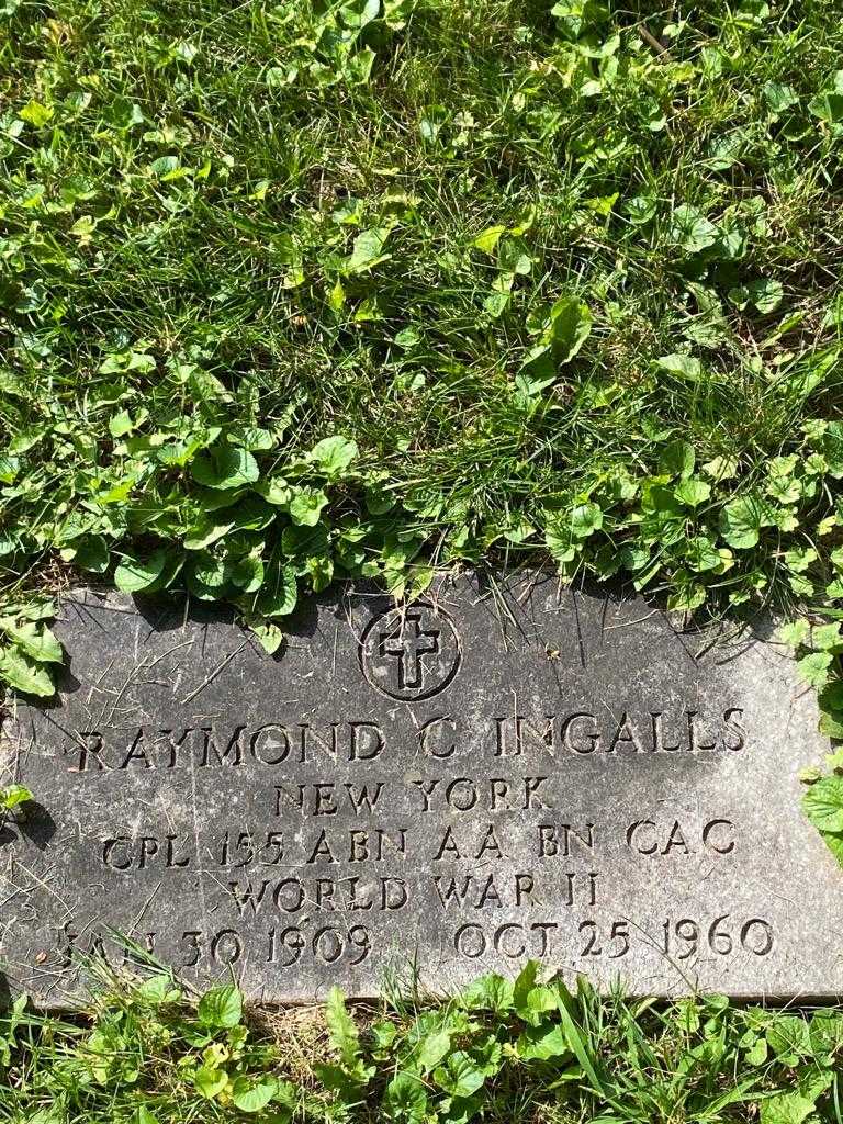 Raymond C. Ingalls's grave. Photo 4