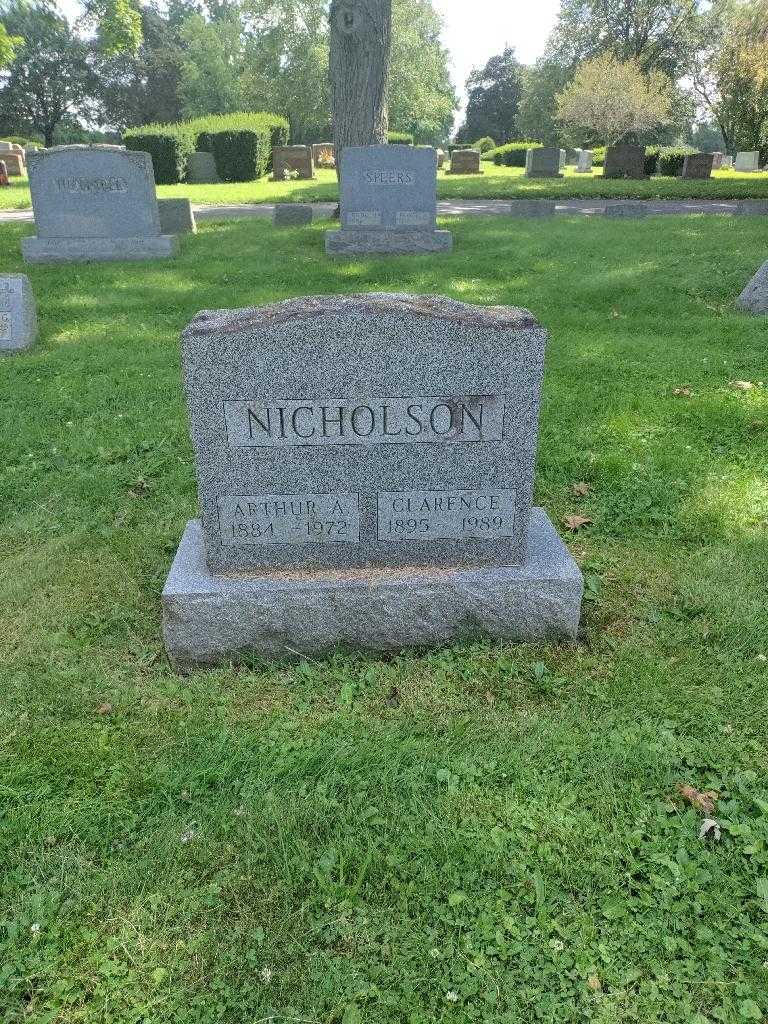 Arthur A. Nicholson's grave. Photo 1