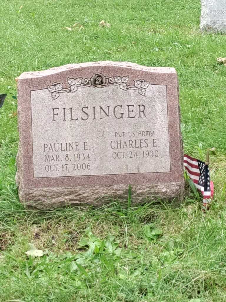 Nina Filsinger's grave