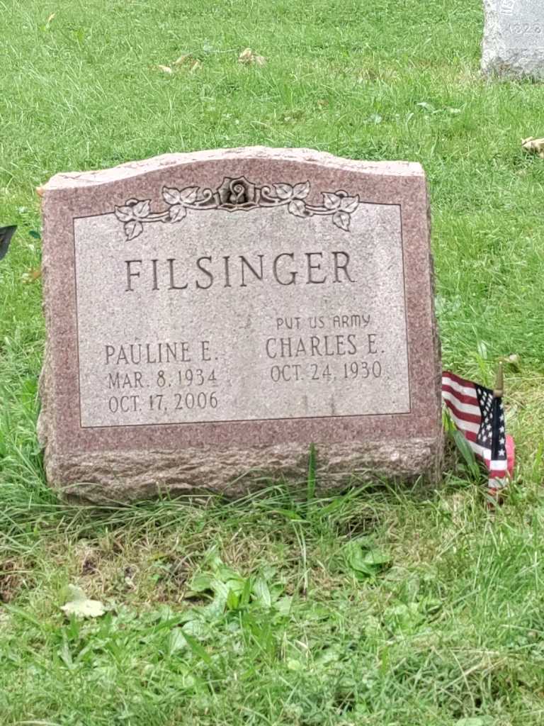 Charles E. Filsinger's grave. Photo 3