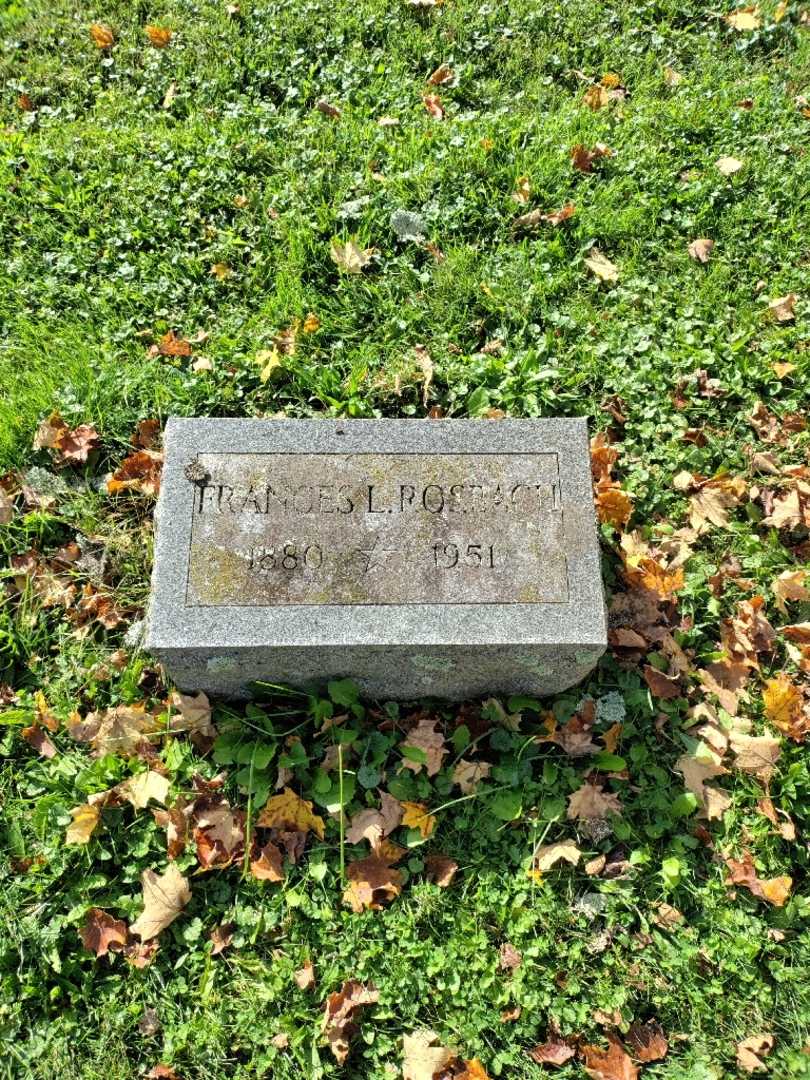 Frances L. Rosbach's grave. Photo 2