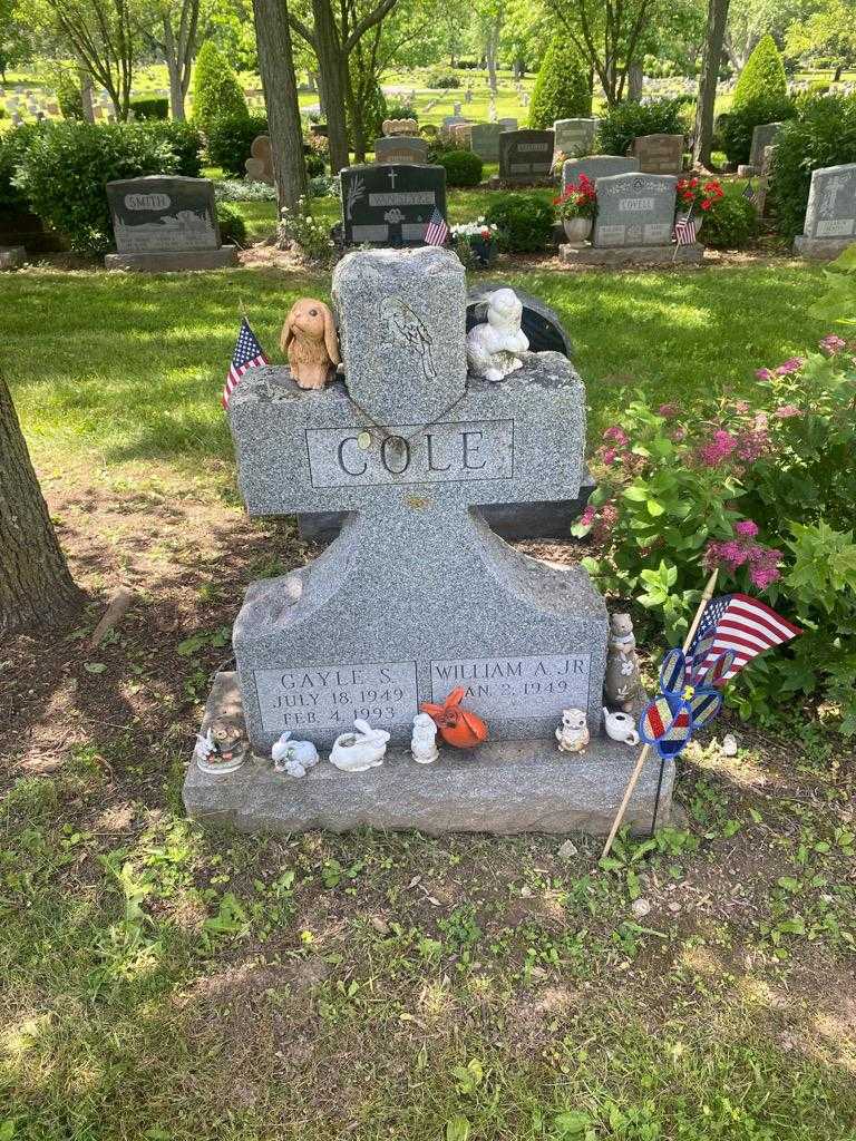 Gayle S. Cole's grave. Photo 2