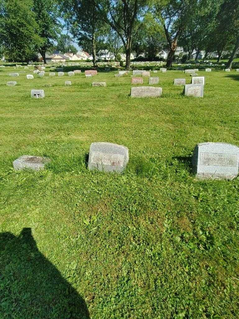 Amelia Bristol's grave. Photo 1