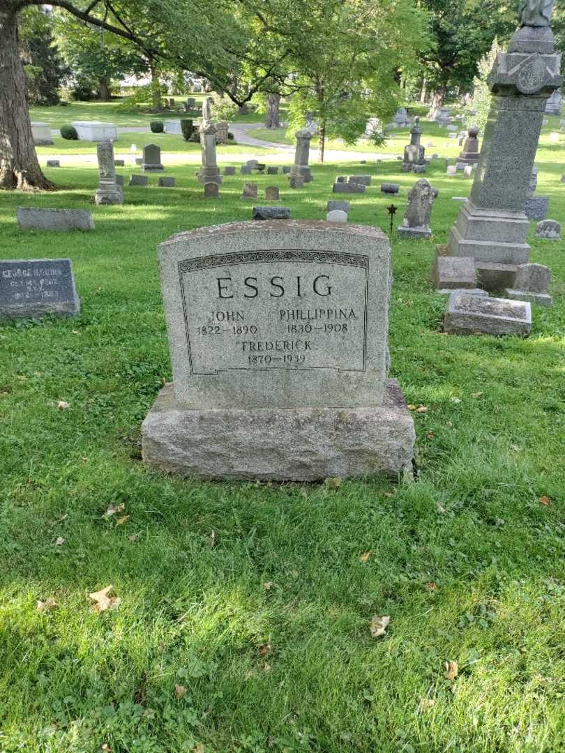 John Essig's grave. Photo 2