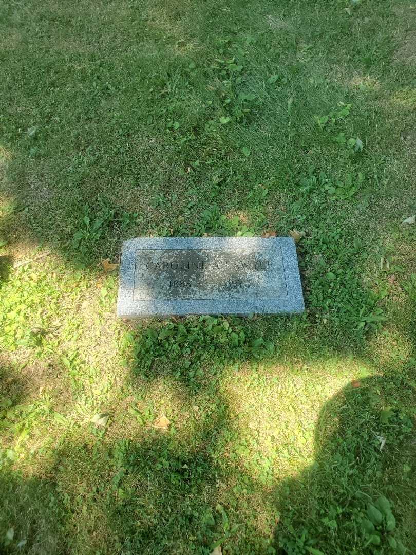 Caroline A. Sawyer's grave. Photo 3